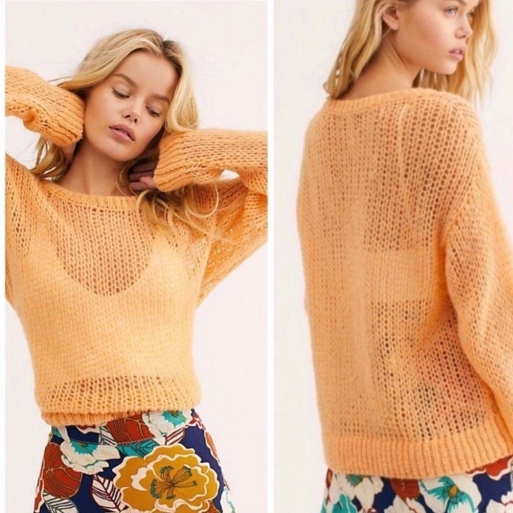 NWOT  free people light sweater  size XS